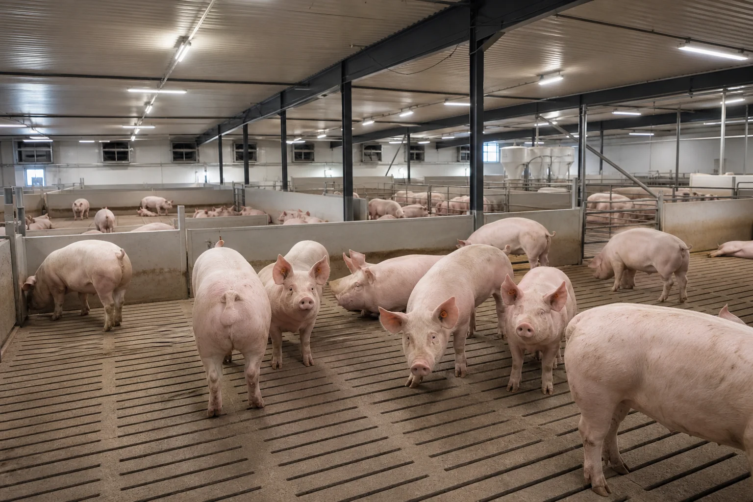 Optimale Beleuchtung in Ferkelställen durch LED-Stalleuchten